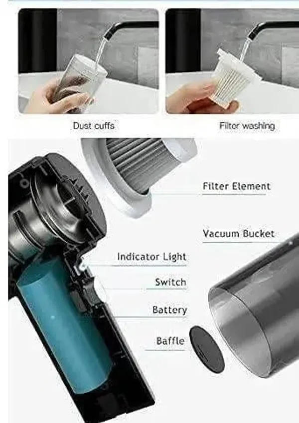 Black_Portable_Wireless_Vacuum_Cleaner_Abs_Plastic,_Stainless_Steel